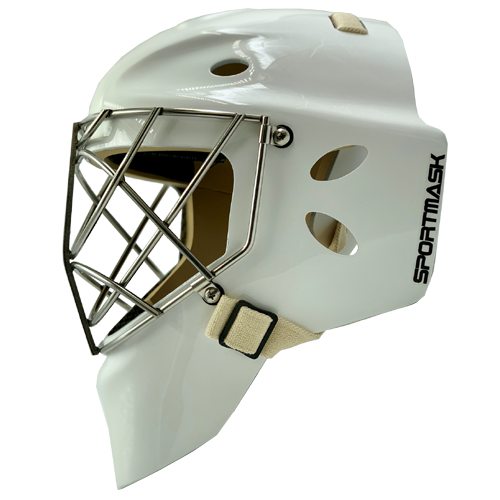 sportmask pro 3i hockey goalie mask white